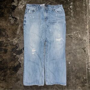 34X30 Aeropostale Benton Mens Bootcut distressed jeans